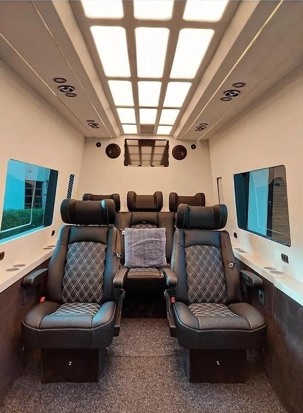 Interior Detailing: Mercedes Sprinter VIP (Malak Regency)